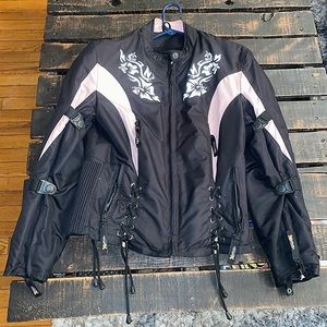 Xelement riding jacket (black, size m)